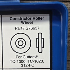 Imperial S76637 Constrictor Roller Wheel Fits TC-1000 TC-1020, 312-FC USA OEM