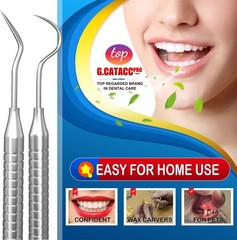 CATACC PRO Dental Tools, Dental Pick for Teeth Cleaning, Stainless Steel Hygiene