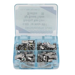 80pcs Tubos de ortodoncia Dental Buccal Tubes 1st Molar Tube MBT 022 3G Bondable