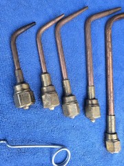 Victor Brazing Tips Lot With Rosebud Attachment And Striker