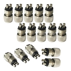 Dental 2/4 Holes High Speed Handpiece Tubing Change Connector Converter