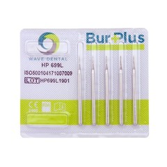 Wave Dental Burs HP 699 701 702 703L Carbide Burr Taper for Straight Handpiece