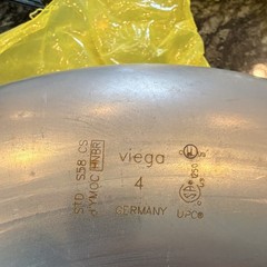 Viega MegaPressG 28655 45° Elbow 4 in Push-to-Connect Carbon Steel