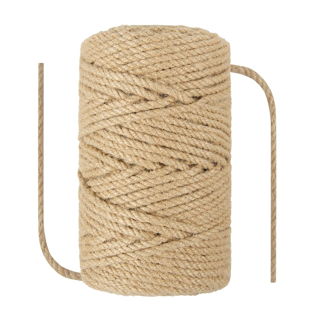1/4 in (6 mm) X 328 Ft (100 Meters) Natural Sisal Hemp Rope Heavy Duty Thick …