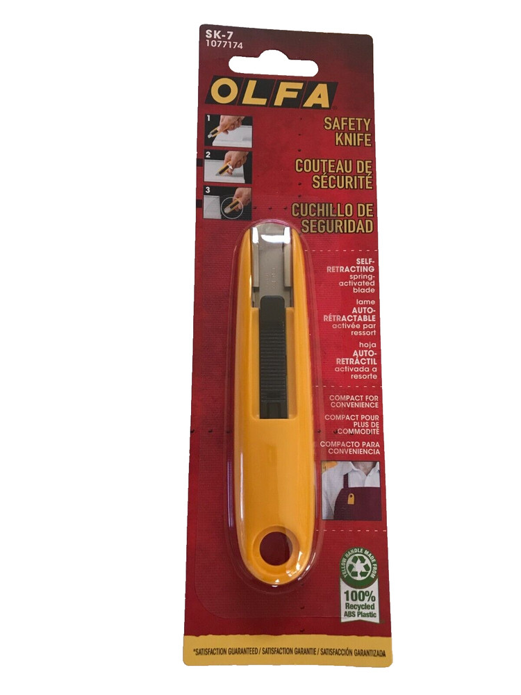 OLFA SK-7 Compact Self-Retracting Safety Cutter #1077174