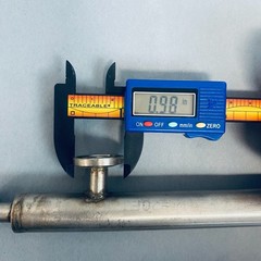 Graver Technologies Sanitary Fitting Pipe 33 in. Length .75 in. Tri-Clamps