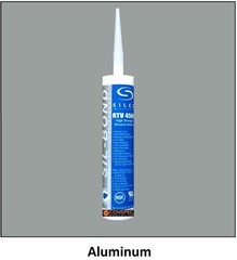 Silicone Sealant ALUMINUM High Temp (1) Tubes 10-oz Food Grade caulk Adhesive