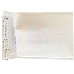 AirnDefense 200 #5 10.5X16″ White Shipping Poly Bubble Mailers Padded Envelope