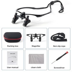 4.0X Dental Surgical Medical Ergo Loupes Magnifier Binocular Magnifying Glass