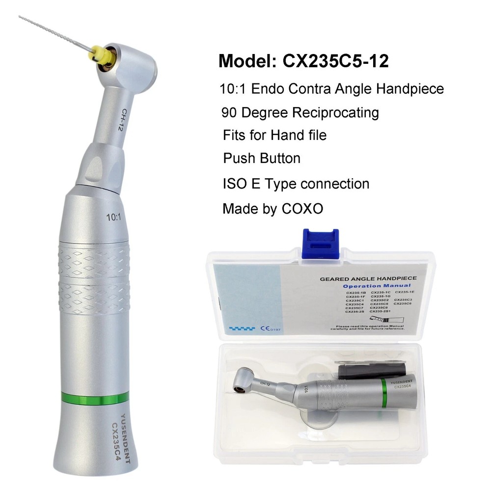 Dental Endo Handpiece 8:1 4:1 6:1 10:1 16:1 Endodontic Contra Angle For Dentsply