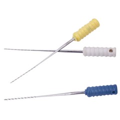 10Pcs/Pack AZDENT Dental Barbed Broaches Root Canal Files Endodontics Use 25mm
