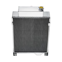 4Row Radiator For John Deere Tractor 4000 4020 AR40832 AR46434 AR49454 Aluminum