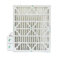 Glasfloss ZL 16x20x4 MERV 10 (FPR 7) Pleated Furnace Air Filters. 3 Pack