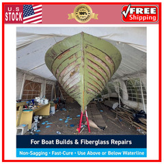 TotalBoat TotalFair Epoxy Fairing Compound, Fiberglass, Wood, Metal, 2 Pint Kit