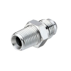 10Pack Hydraulic Hose Adapter Fittings 3/8″ JIC 37° Male x 1/4″ NPT Male w/Cover