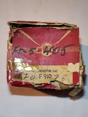 Ford 8N 9N 2N Tractor NOS Distributor Cap Front Mount Genuine Wells New
