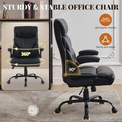 Office Chair, Big and Tall Office Chairs 500LBS Wide Ergonomic Gaming Work Chair