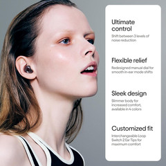 Switch 2 Adjustable Ear Plugs – 3 Noise Relief Modes for Ultimate Control | Flex