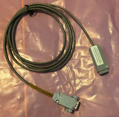 Midwest Flex C-6501-06 RS232 DB9 Male Null Modem to 10 pin Connector Free ship
