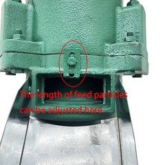 Animal Pellet Feed Mill Machine Food Granulator w/3mm&6mm Plate 3 Rollers 220V