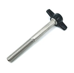 5/16″ Thumb Screw Bolts Black Tee Wing Knob Stainless Steel T Bolts 4 Pack