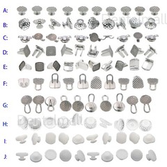 Dental Orthodontic Metal Ceramic Cleat Lingual Button Hinges Traction Hook Turbo