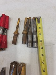 Lot Of (16) Various Sandvik & Dijet Indexable Carbide Drills, Coolant Thru