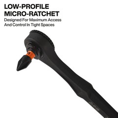 Klein Tools Proflex Micro Ratchet Impact-Rated Bit Set, 20 Pieces