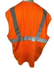 PIP Yellow and Orange Safety Vests with Reflective Tape Men’s 5XL (5136)
