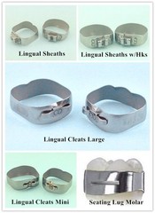 40Pcs Dental Orthodontic 1st Molar Band&Buccal Tube U3/L2 Non-convert. MBT .022