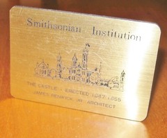 Vintage Smithsonian The Castle James Renwick Jr Pocket Address Book Souvenir