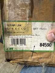 CM 84590 Repair Link 5/16″ x 1 – 1/2″ LOT OF 10 Columbus Mckinnon 675 LBS