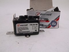 Everwell Heavy Duty Fan Relay 208/240V, 50/60Hz Universal Mounting Bracket