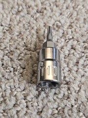 Craftsman CMMT49309 T10 Torx Bit Socket 1/4″ Drive Star Drive