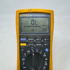 Fluke 189 True RMS Multimeter Digital Logging Multimeter Yellow Case