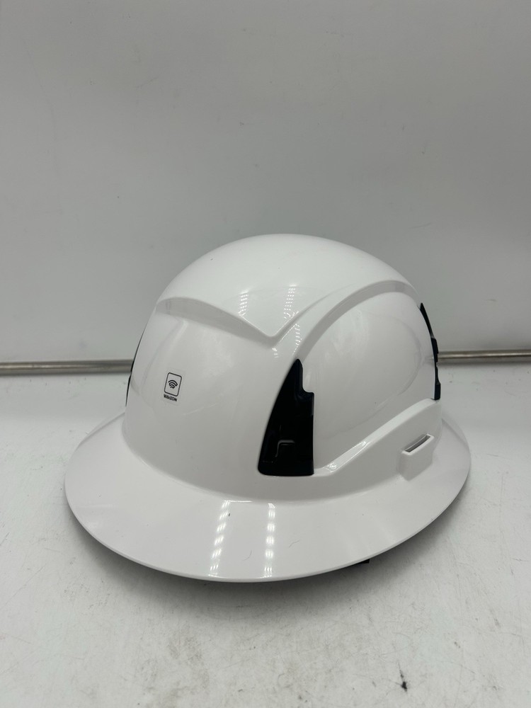 MALTA DYNAMICS Type 2 Full Brim Safety Helmet White Adjustable 54-63 Cm