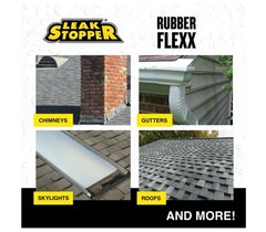 Rubber Flexx Leak Repair & Sealant Spray 18 Oz 100% Flexible Seal Waterproof NEW