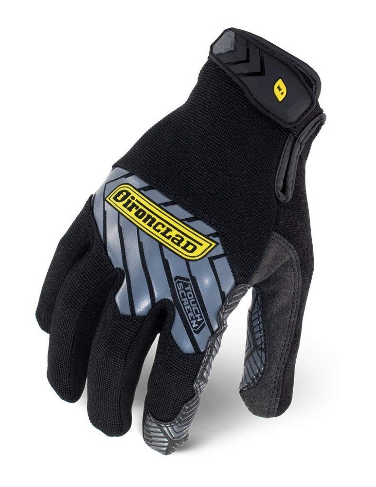 Command Grip Work Gloves; Touch Screen Gloves Conductive Palm and Fingers, Ex…