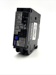 Siemens QA115AFCN 15A 1P AFCI Arc Fault Circuit Breaker 120V Plug-On Neutral NEW