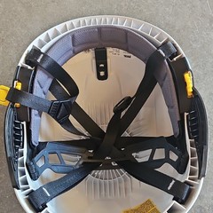 Petzl White Safety Helmet Hard Hat w/ Ratchet Suspension