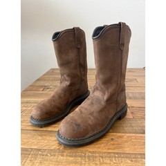 Red Wing 4436 Mens Waterproof Metatarsal Guard Pull On Work Boots Brown 7.5 D