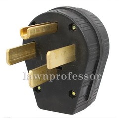 Fits NEMA 14-50P Power Plug 50-Amp 4-Prong 125/250V Straight Angles Dryer Male