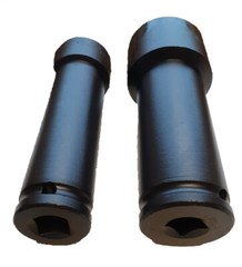 White USA Lineman Sockets 3/4×13/16 and 1×1-1/8 Combo Deal Buy Together and Save