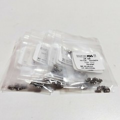 40Pcs Dental Buccal Tube 1ST Molar Roth 0.022 Bondable No-cov U1/L1 4pcs/set