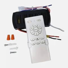 DC Output Ceiling Fan Receiver With 6 Speed Remote Control Functionality