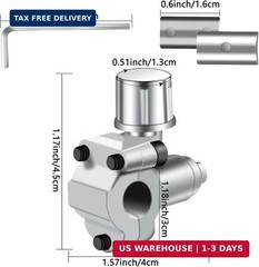 15 Pcs Bullet Piercing Valve BPV-31 Valve Kits Refrigerant Can Tap Valve Compati