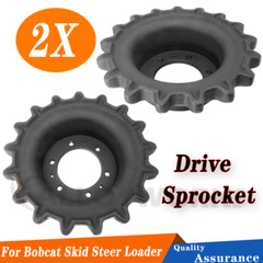 2 Pieces Drive Sprocket For Bobcat T200 T250 T300 T320 T630 T650 T740 T750 T770