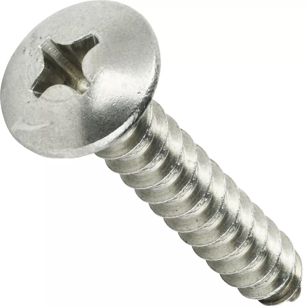 #12 – Phillips Truss Head Sheet Metal Screws Stainless Steel All Sizes