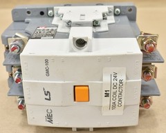 LS Industrial System GMC-100, Contactor 100 A , DC 24 Coil, 3 Pole, 3 Phase