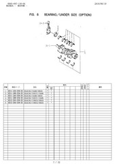 TF325FH Diesel Engine Service Parts Manual Fits Iseki Engine TF325FH 6005-097-13